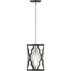 Portico LED 8 inch Glacial with Metallic Matte Bronze Indoor Pendant Ceiling Light