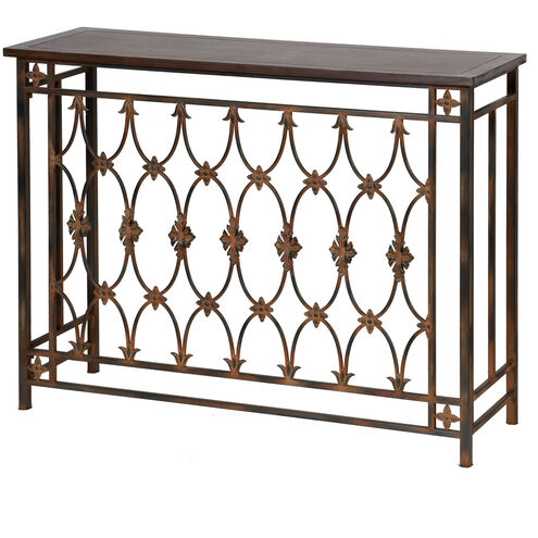 Signature 42 X 32 inch Brown Side Table