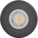 Sparta Dot Integrated LED Stainless Steel Black Button Light