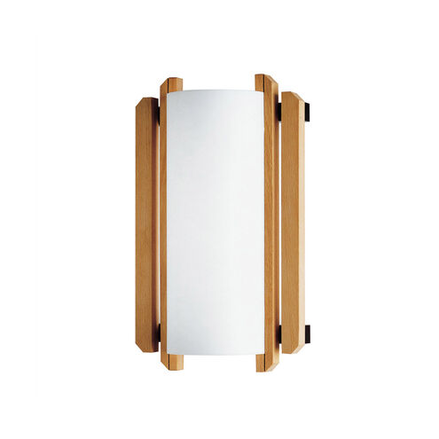 Domus 1 Light 7.5 inch Beech Wood ADA Wall Sconce Wall Light