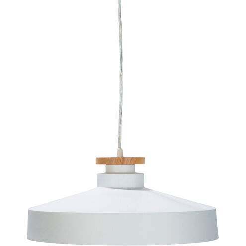 Mcclean 1 Light 16 inch White Pendant Ceiling Light 