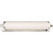 ML LED 24 inch Polished Nickel Bath Light Wall Light
