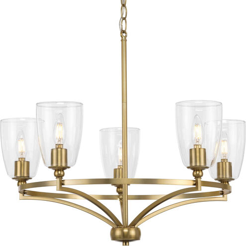 Parkhurst 5 Light 25 inch Brushed Bronze Chandelier Ceiling Light
