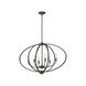 Colson 6 Light 35 inch Etruscan Bronze Linear Pendant Ceiling Light in No Shade