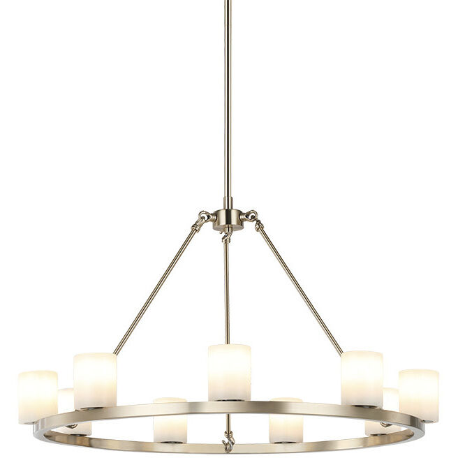 Lindy 9 Light 30 inch Champagne Gold Pendant Ceiling Light