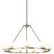 Lindy 9 Light 30 inch Champagne Gold Pendant Ceiling Light