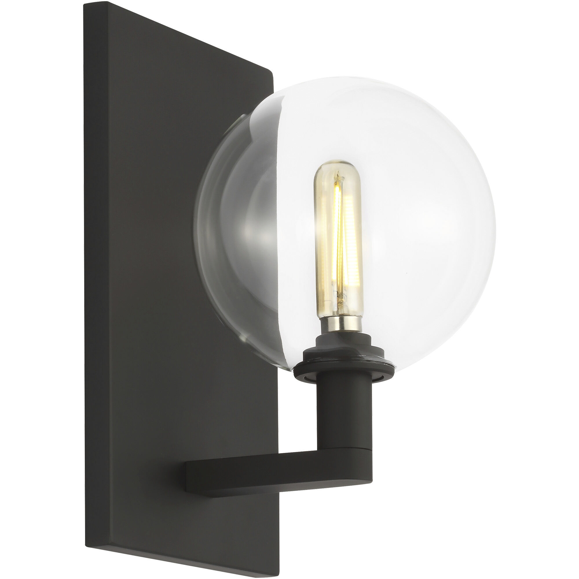 Sean Lavin Gambit 1 Light 5.8 inch Nightshade Black Wall Sconce Wall Light in Incandescent