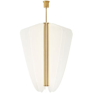 Sean Lavin Nyra LED 42.2 inch Plated Brass Chandelier Ceiling Light, Integrated LED