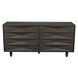 Diamond Ebony Walnut Double Chest, Double