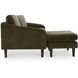 Quinn Dark Green Sectional