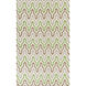 Fallon 66 X 42 inch Dark Green, Ivory, Camel Rug