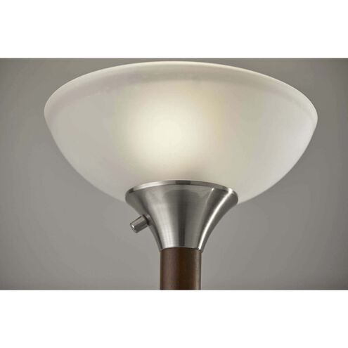 Alta 71 inch 150.00 watt Walnut Floor Lamp Portable Light