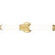 Solange LED 25.5 inch Modern Gold Bath Vanity Wall Light