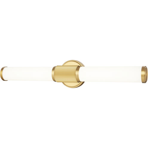 Solange LED 25.5 inch Modern Gold Bath Vanity Wall Light