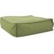 Seascape 12 inch Moss Outdoor Foot Pouf, Square