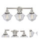Oxford 3 Light 24.5 inch Brushed Satin Nickel Bath Vanity Light Wall Light