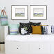 Waterside Collection Blue Framed Art