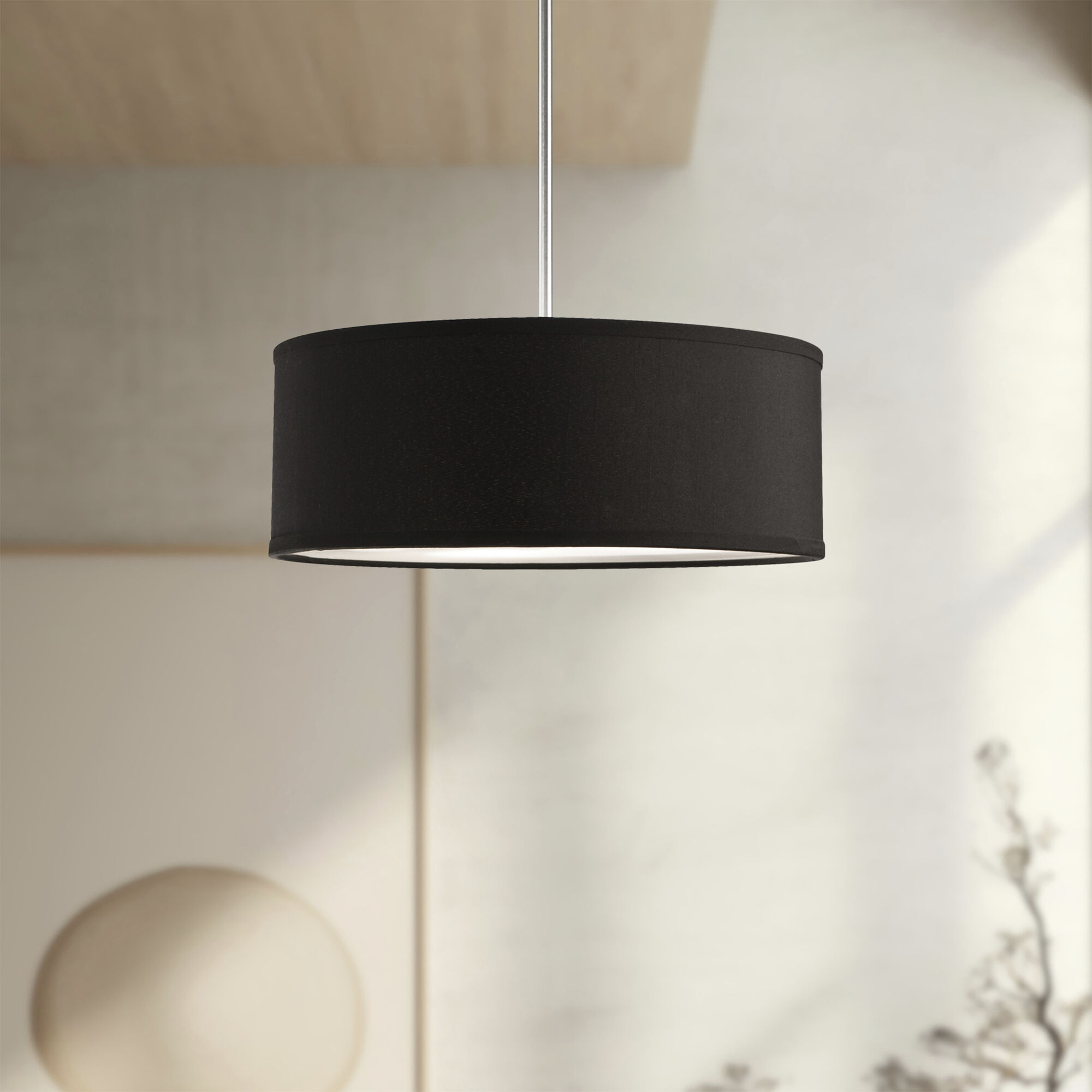 Gregory Pendant Ceiling Light in Black