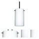 Stilo 7 1 Light Black Stem Pendant Ceiling Light