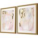 Abstract Collection Pink Framed Art