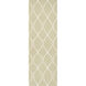 Fallon 96 X 30 inch Moss, Beige Rug