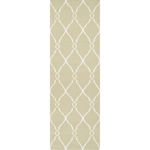 Fallon 96 X 30 inch Moss, Beige Rug