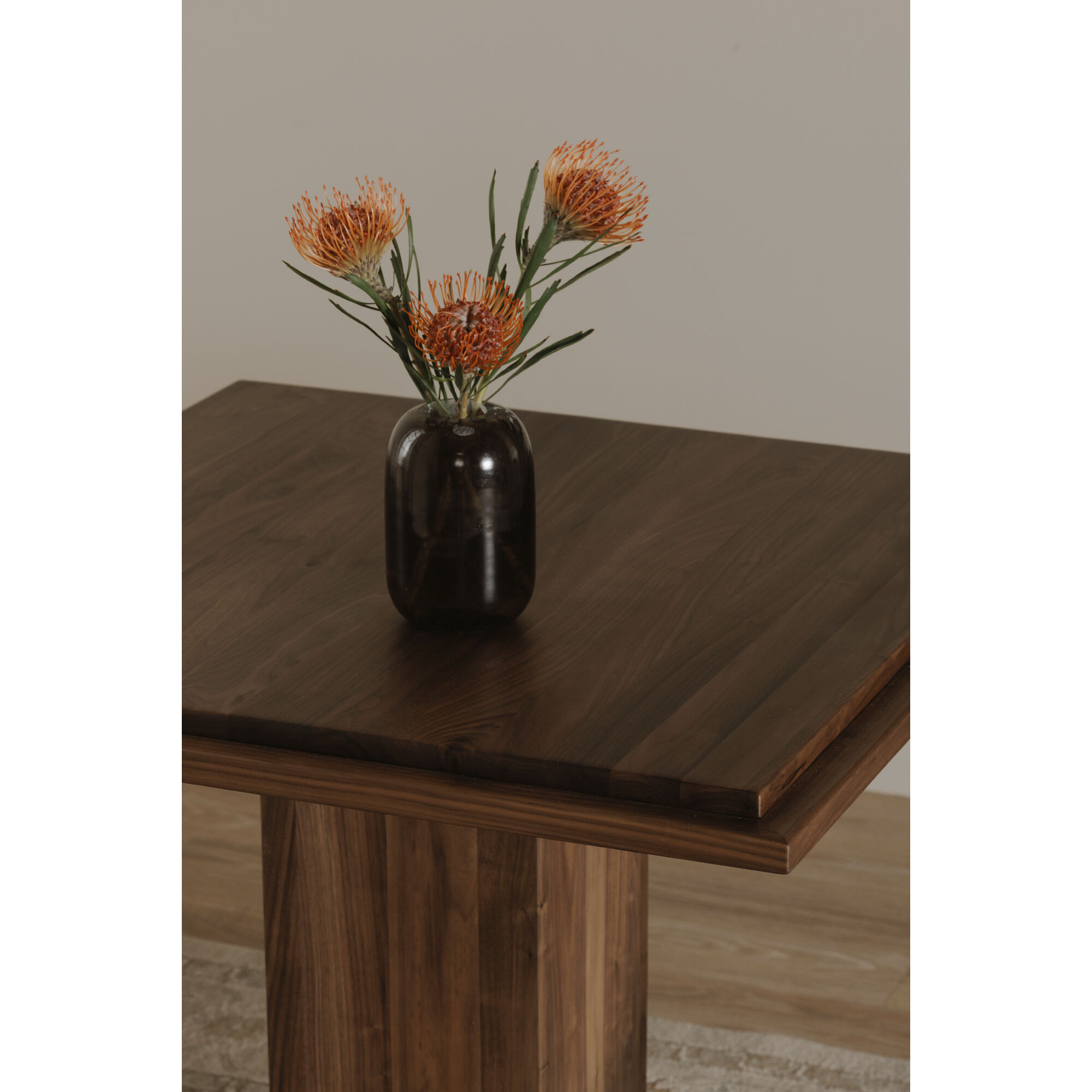 May 35 X 35 inch Brown Cafe Table