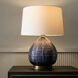Juliette 26.5 inch 150.00 watt Flint Luster and Antique Brass Table Lamp Portable Light