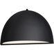 Pathfinder LED 5 inch Black Outdoor Wall Mount