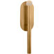 Kelly Wearstler Rousseau LED 4.25 inch Antique-Burnished Brass Bath Sconce Wall Light, Medium