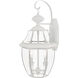 Monterey 2 Light 20.25 inch White Outdoor Wall Lantern