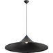 Vistara Pendant Ceiling Light in Sand Black