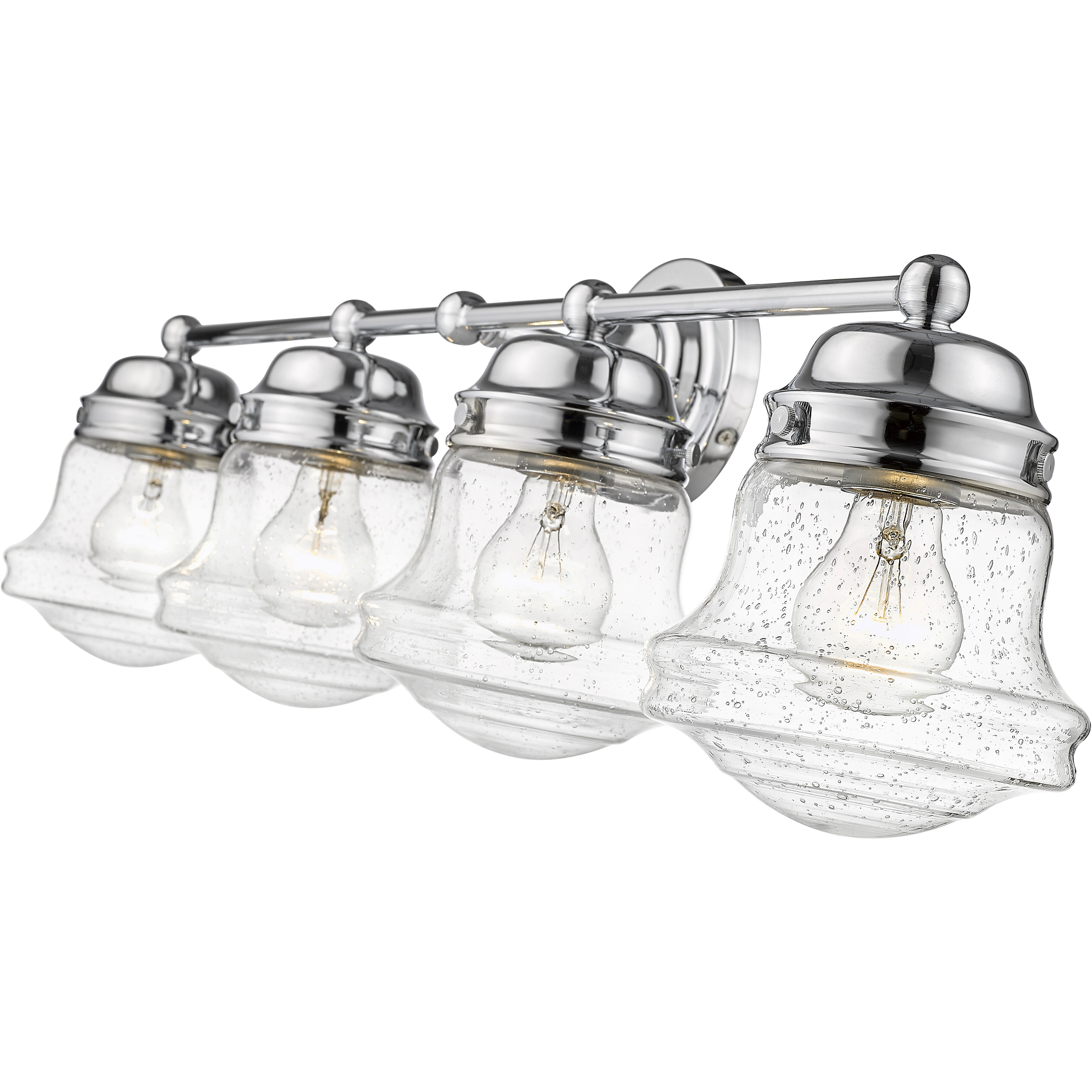 Vaughn 4 Light 31.5 inch Chrome Vanity Wall Light