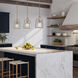 Caliper 1 Light 9.9 inch Modern Brass Pendant Ceiling Light