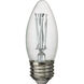 Branded Lamps LED T - Torpedo M - E-26 Medium 5 watt 120 3000K Light Bulb