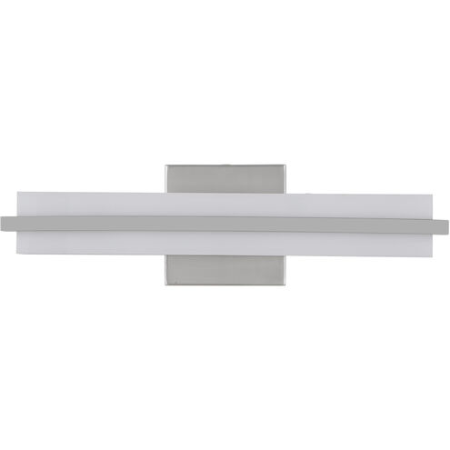 Seger LED 16.9 inch Brushed Polished Nickel Vanity Light Wall Light