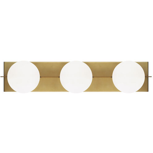 Sean Lavin Orbel LED 24 inch Aged Brass Bath Light Wall Light in Incandescent