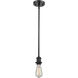 Ballston Bare Bulb LED 4.5 inch Matte Black Pendant Ceiling Light, Ballston