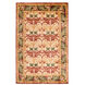 Uncharted 96 X 60 inch Beige, Dark Brown, Dark Red, Peach Rug