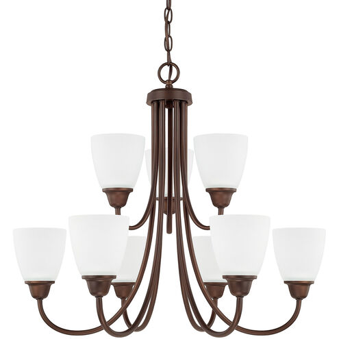 Trenton 9 Light 28 inch Bronze Chandelier Ceiling Light