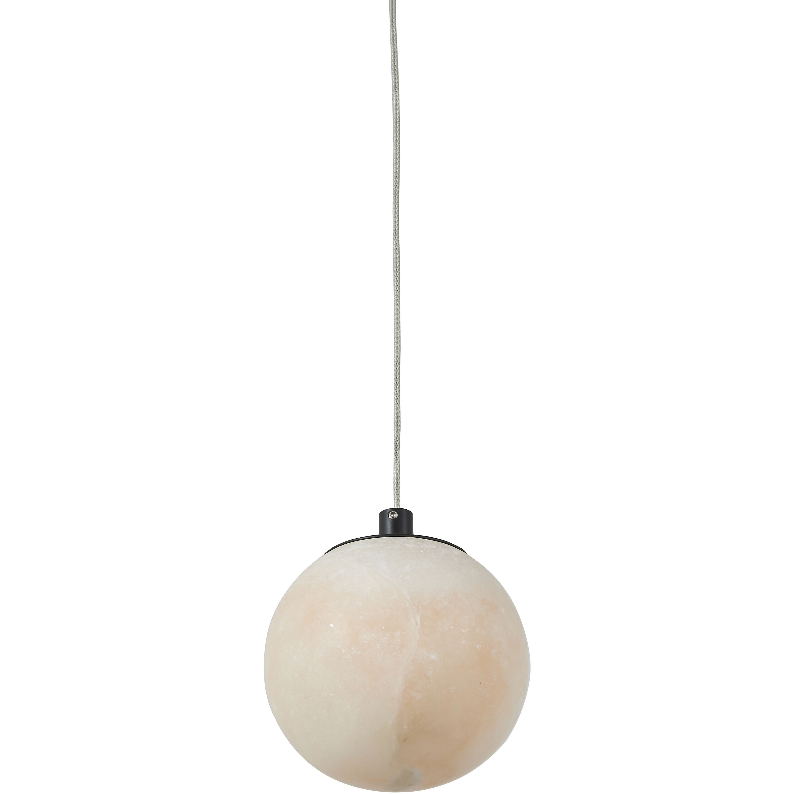 Stone LED 4 inch Matte Black Pendant Ceiling Light