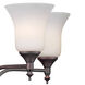 Signature 5 Light 19.5 inch Antique Bronze Chandelier Ceiling Light