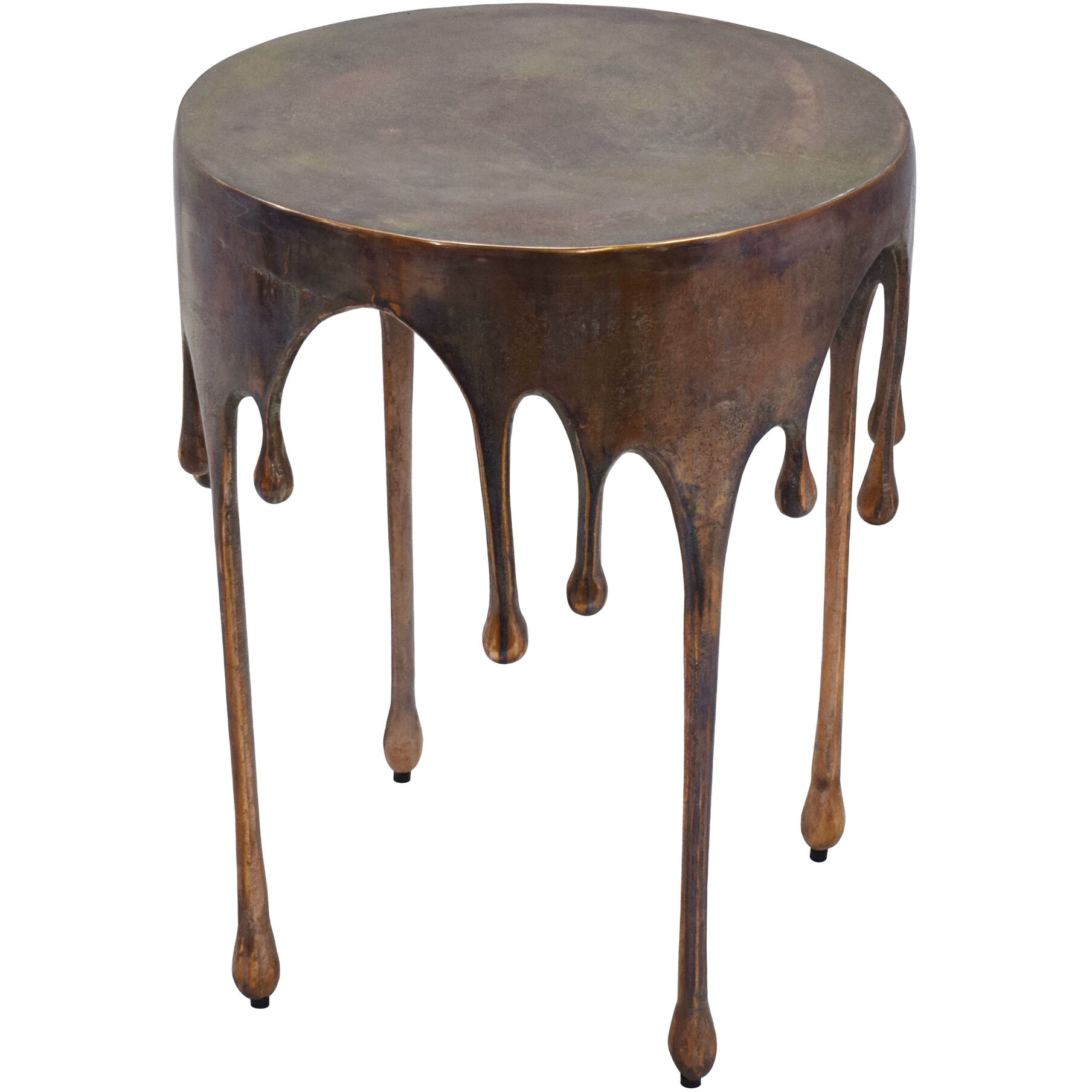 Copperworks 22 X 17 inch Brown Accent Table