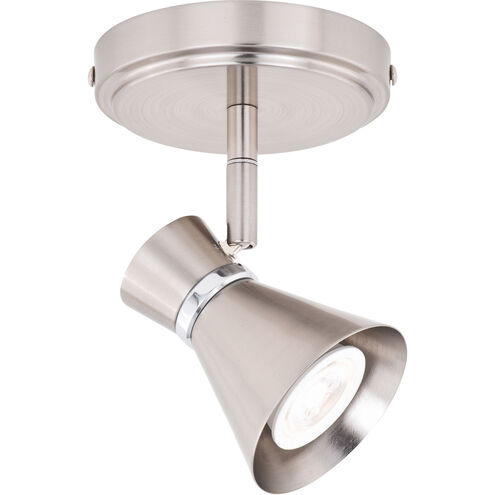 Alto 1 Light 120 Brushed Nickel and Chrome Directional Light Ceiling Light