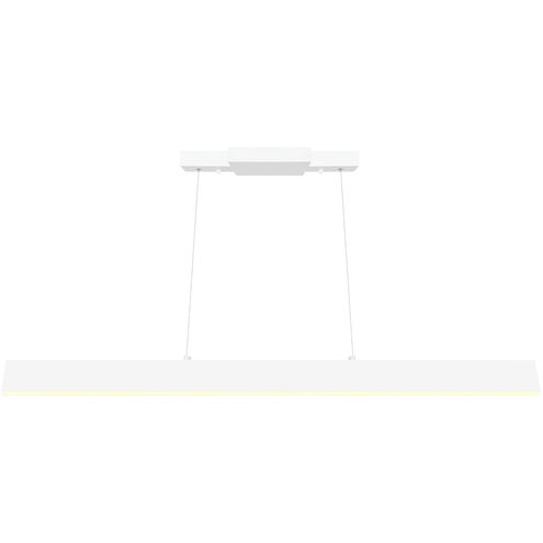 Krista LED 47 inch Satin White Pool Table Light Ceiling Light
