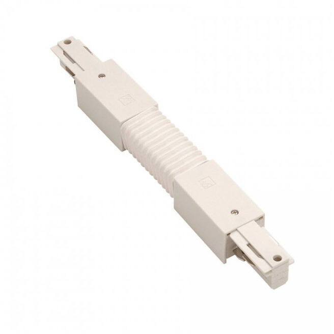 Flexible Connecter 1 Light 120 White Track Accessory Ceiling Light