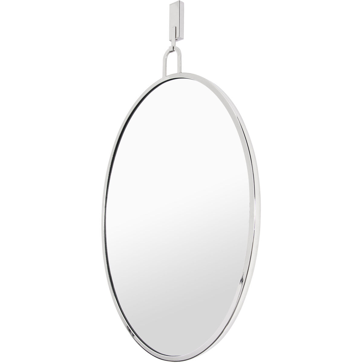 Stopwatch 33.25 X 22.25 inch Polished Nickel Powder Room Mirror, Varaluz Casa