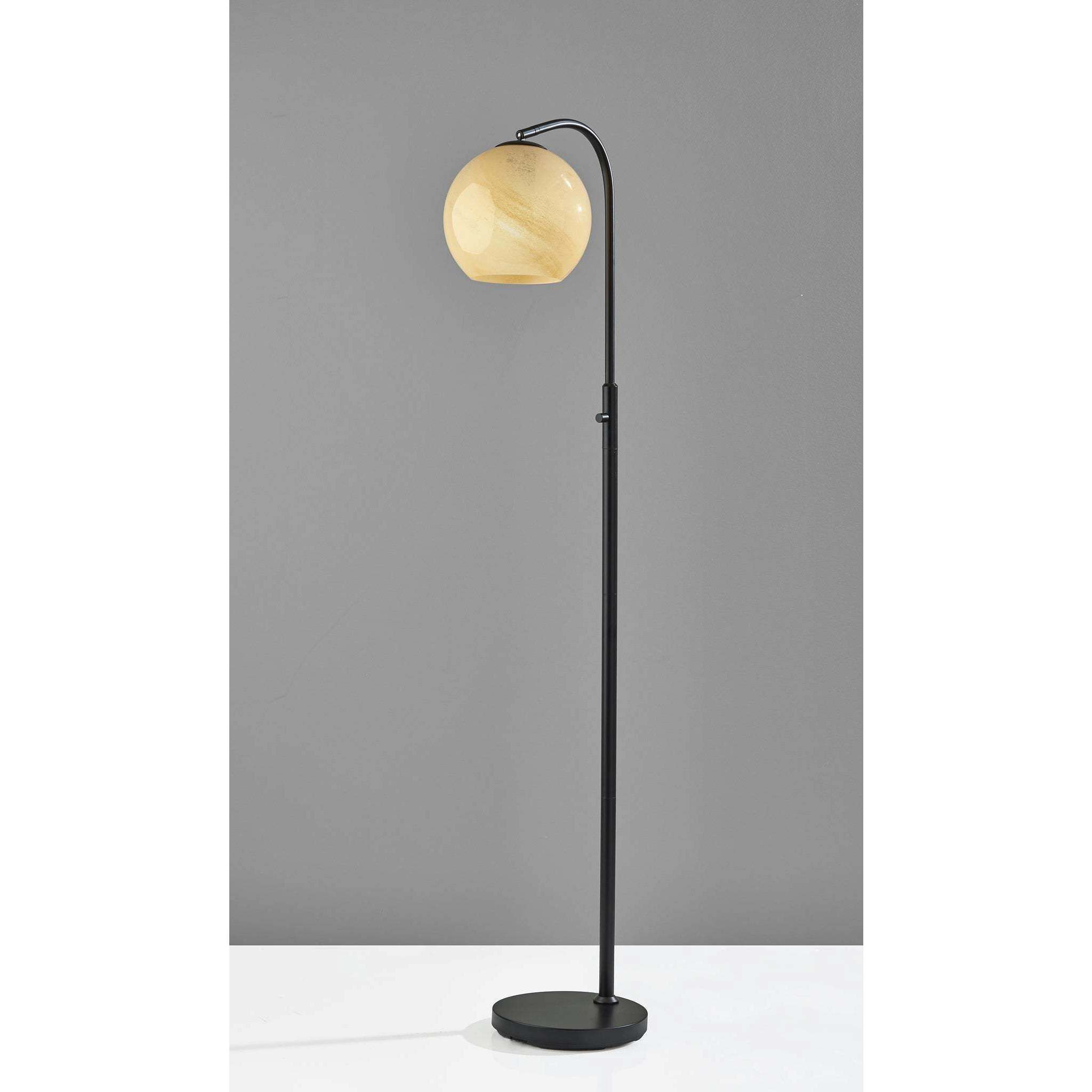 Nolan 57.5 inch 60.00 watt Black Floor Lamp Portable Light