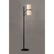 Oscar 70.25 inch 60 watt Bronze and Antique Brass Floor Lamp Portable Light