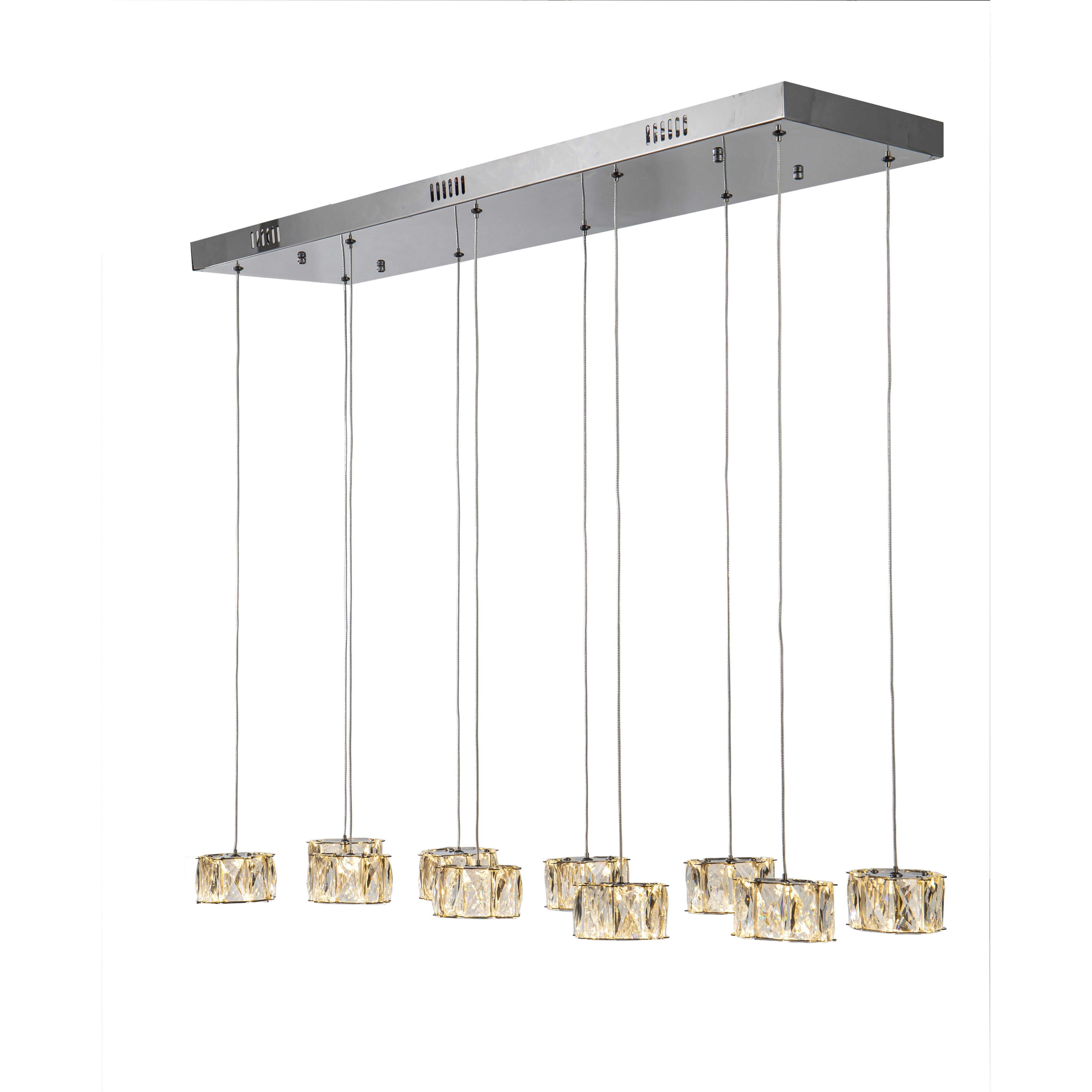 Canada LED 37.4 inch Chrome Island Lighting Ceiling Light